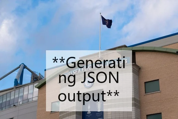 **Generating JSON output**